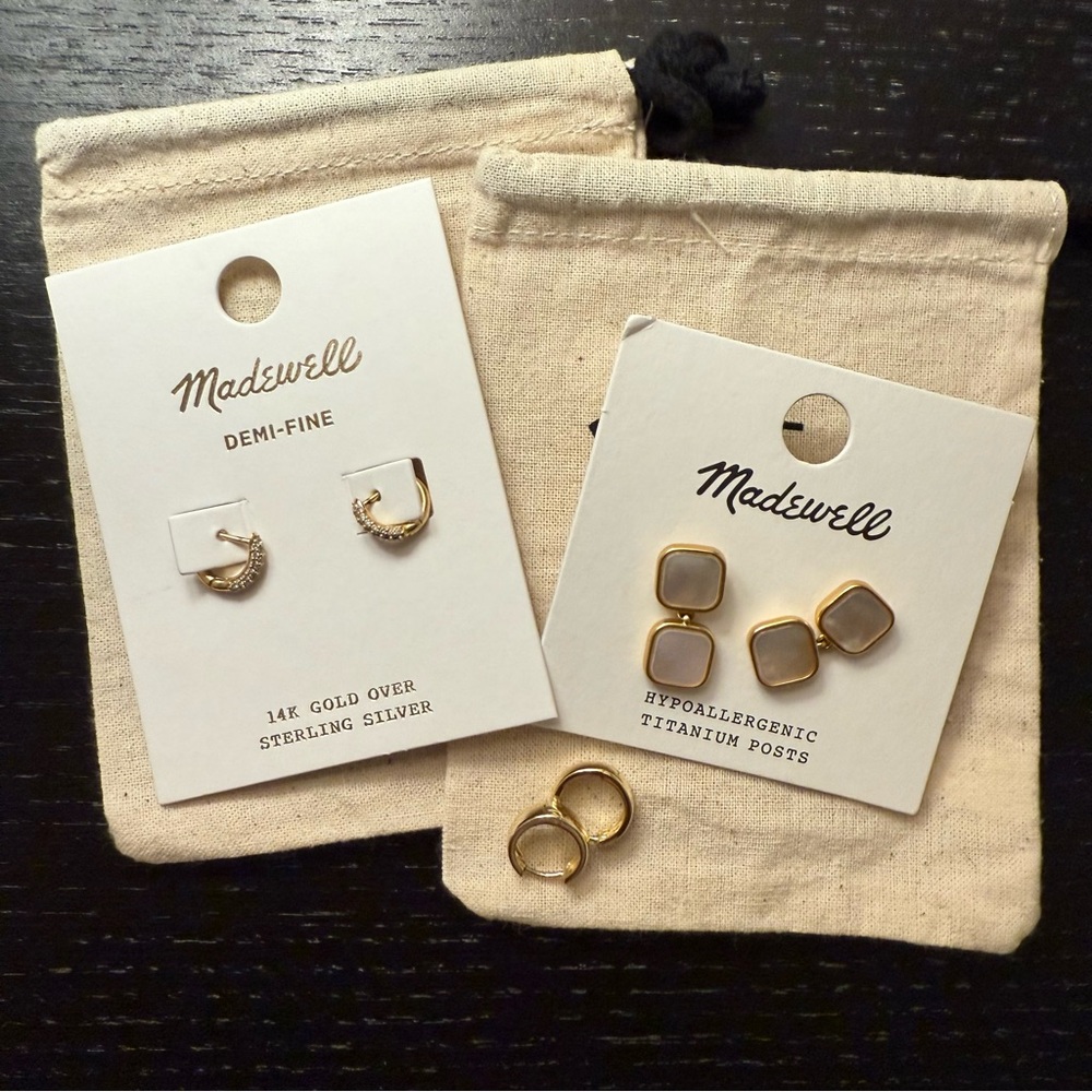 Madewell Gold Earrings